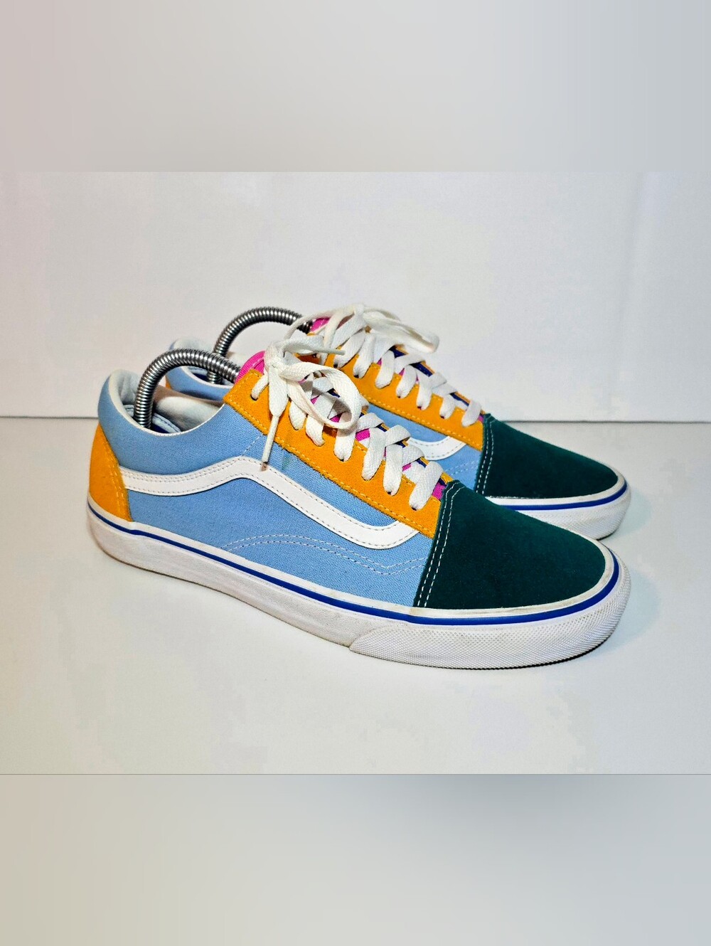 Vans Old Skool Colorblock Sneakers Mens 8.5/Womens 10 Multicolor Shoes